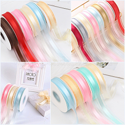 1 rollo de cintas de organza de color sólido&nbsp;ORIB-CY0001-02H