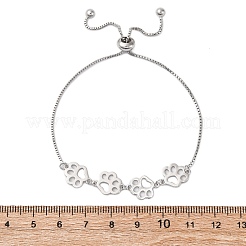Messing-Armbänder mit Kettenschieber&nbsp;BJEW-S169-01P