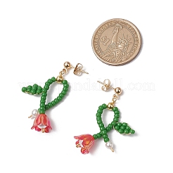 Blumenohrstecker&nbsp;EJEW-TA00637