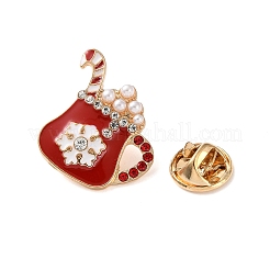 Weihnachts-Emaille-Pin-Sets&nbsp;JEWB-A037-01KCG