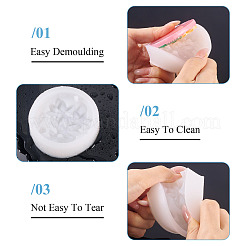 4 Stück Silikonseifenformen in 4 Stilen&nbsp;DIY-TA0013-19