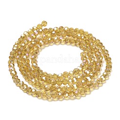 Perle di vetro trasparente&nbsp;EGLA-A035-T3mm-B04