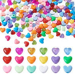 Perle acriliche opache e trasparenti&nbsp;MACR-TA0001-14