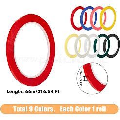 9 rotolo di nastri adesivi per animali domestici in 9 colori&nbsp;DIY-FH0005-01