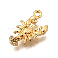 Colgante micropavé cubic zirconia de latón&nbsp;KK-B152-21G