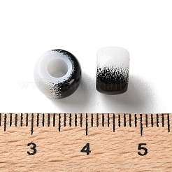 Perles européennes en plastique ABS peintes au pistolet&nbsp;KY-G033-02A-01