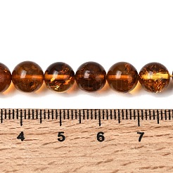 Perles d'ambre naturel brins&nbsp;G-K376-H02-03