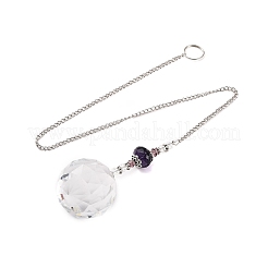 Runde Wünschelruten aus Glas&nbsp;HJEW-K047-01P-02