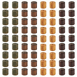 80 Stück Sandelholzperlen in 4 Farben&nbsp;WOOD-TA0002-72