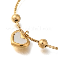 Ionenplattierung (IP) 304 Edelstahl gedrehte Kettenschieberarmbänder&nbsp;BJEW-H613-08G