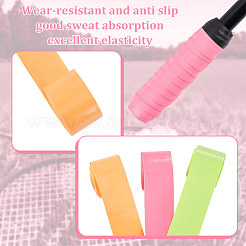 9 pz overgrip per racchetta da tennis antiscivolo in pelle PU&nbsp;DIY-CN0002-75