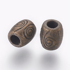 Perles en alliage de style tibétain&nbsp;MLF10719Y-NF