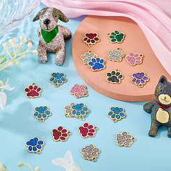 20pcs pendentifs en émail en alliage&nbsp;ENAM-TADJ0001-01KCG