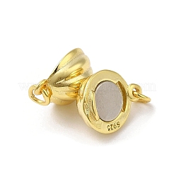 Placcatura a cremagliera 925 fermaglio magnetico in argento sterling&nbsp;STER-G038-13G