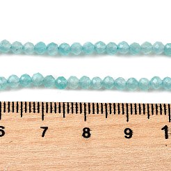 Natur Amazonit Perlen Stränge&nbsp;G-V001-A01-3MM-01