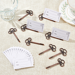 Pince-notes en alliage de zinc&nbsp;DJEW-WH0037-73