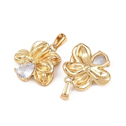 Pendentifs en strass en acier inoxydable 304&nbsp;STAS-P438-34G