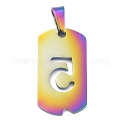 Pendentifs en acier inoxydable 304 avec placage ionique (IP)&nbsp;STAS-O127-A05