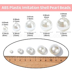 ABS-Kunststoff-Imitat-Muschelperlen&nbsp;KY-CJ0002-05