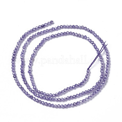 Perles de zircon cubique&nbsp;X-G-F596-48E-3mm