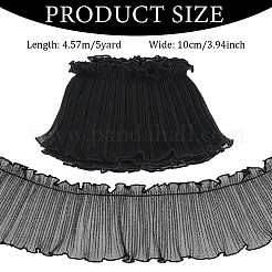 Ruban de dentelle plissée en polyester de 5 mètre&nbsp;OCOR-BC0006-80A