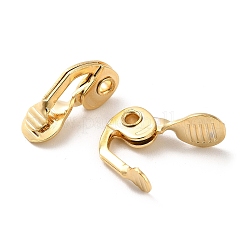 Bagues d'oreilles unies en laiton&nbsp;KK-F907-09G