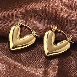 Boucles d'oreilles créoles en acier inoxydable 304 pour femmes&nbsp;EJEW-L296-052G
