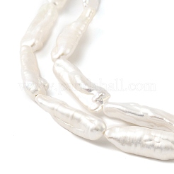 Natürliche Barock Keshi Perlen Stränge&nbsp;PEAR-B004-04B-01A