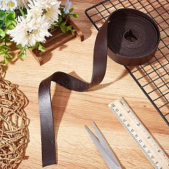 Cordon plat en cuir de vachette&nbsp;WL-GF0001-08A-02
