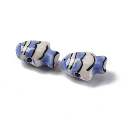 Perles en porcelaine manuelles&nbsp;PORC-R002-01C