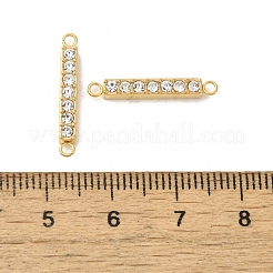 Ionenbeschichtung (IP) 304 Edelstahl Kristall Strass Anschluss Charms&nbsp;STAS-S131-08G