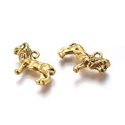 Tibetische Stil Anhänger & Charms&nbsp;TIBEP-LF9364YKG-AG-LF