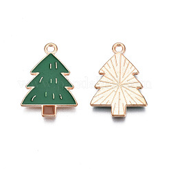 Colgantes de esmalte de aleación de estilo navideño&nbsp;X-ENAM-Q442-66