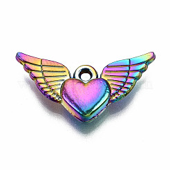 Regenbogenfarbene legierung anhänger&nbsp;PALLOY-S180-069-RS