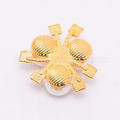 Legierung Cabochons&nbsp;PALLOY-WH0071-36G