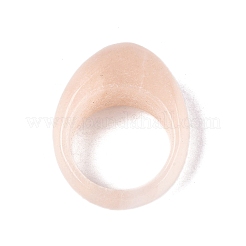 Anelli unisex in avventurina rosa naturale&nbsp;G-Q601-19G