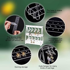 Espositori orecchino acrilico&nbsp;EDIS-WH0030-01