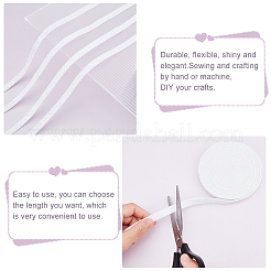 10 Yards flache einseitige Kunstlederschnüre&nbsp;DIY-GA0003-43B