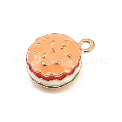 Hamburger-Anhänger aus Emaillelegierung&nbsp;ENAM-P264-01B-G
