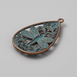 Pendentifs en alliage de styles tibétains&nbsp;FIND-CJC0024-84D