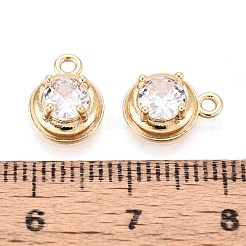 Pendenti in ottone con zirconi cubici&nbsp;KK-T071-41G
