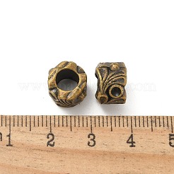 Tibetische Stil Legierung Großlochperlen&nbsp;TIBE-P003-03AB