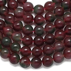 Malasia abalorios naturales jade hebras&nbsp;G-B165-C03-8mm