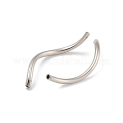 Perline in ottone a torsione&nbsp;KK-B120-02B-P
