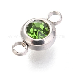 Strass-Verbindungsstücke aus Edelstahl 304&nbsp;STAS-P237-17P-10