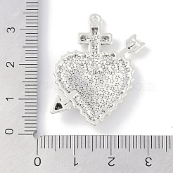 Crémaillère placage pendentifs en émail d'alliage&nbsp;PALLOY-F018-34AS-02