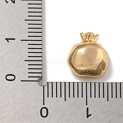 Ciondoli in ottone zirconi chiari micro pavé&nbsp;X-KK-U037-12G-04