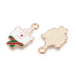Navidad aleación tema colgantes de esmalte&nbsp;ENAM-T020-33G
