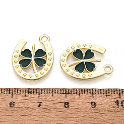 Colgantes de esmalte de aleación del día de san patricio&nbsp;X-ENAM-T023-12B
