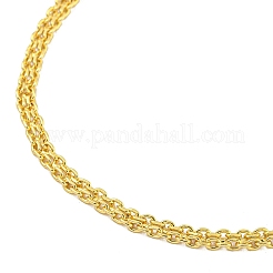 Gestellplattierung von Messingarmbändern&nbsp;BJEW-B106-11G